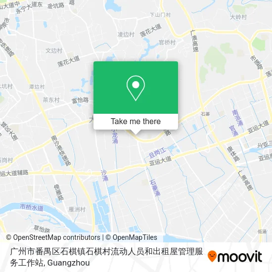 广州市番禺区石棋镇石棋村流动人员和出租屋管理服务工作站 map