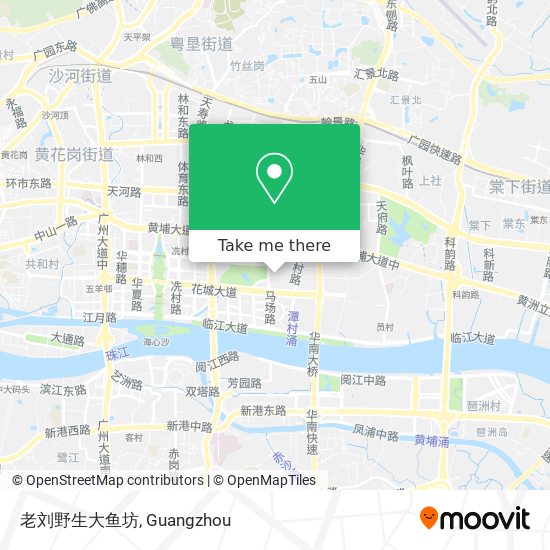 老刘野生大鱼坊 map