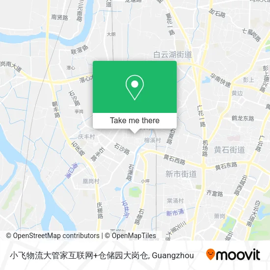 小飞物流大管家互联网+仓储园大岗仓 map