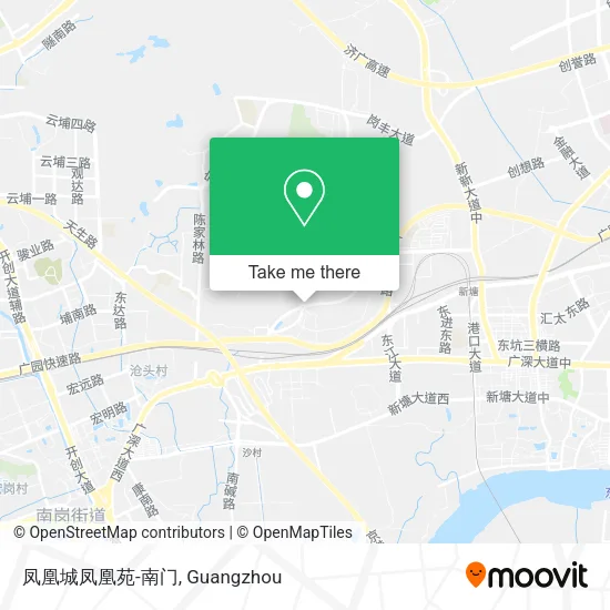 凤凰城凤凰苑-南门 map