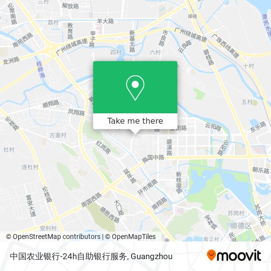 中国农业银行-24h自助银行服务 map