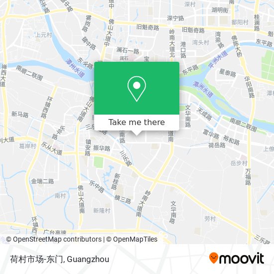荷村市场-东门 map