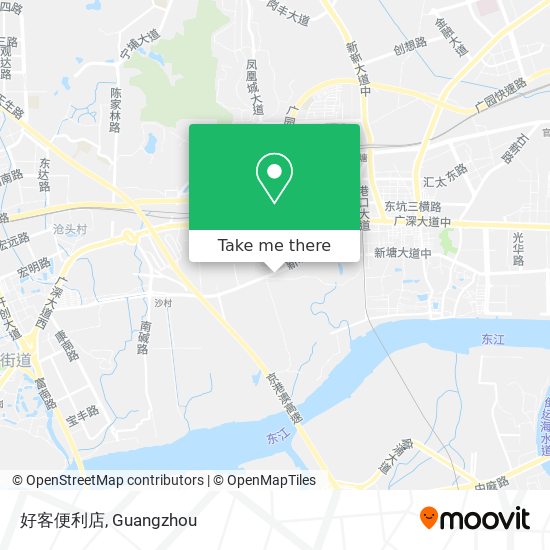 好客便利店 map