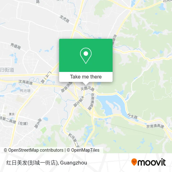 红日美发(彭城一街店) map