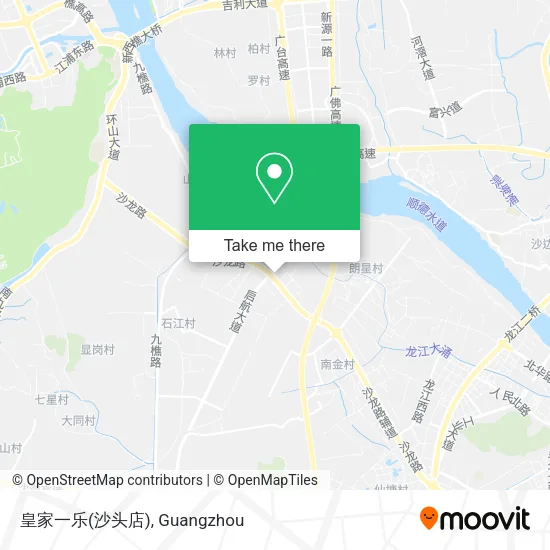 皇家一乐(沙头店) map