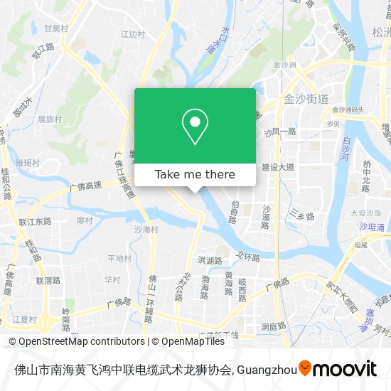 佛山市南海黄飞鸿中联电缆武术龙狮协会 map