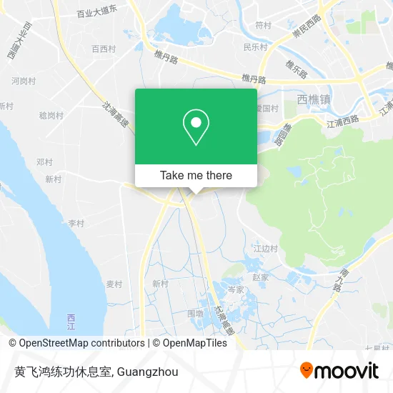 黄飞鸿练功休息室 map