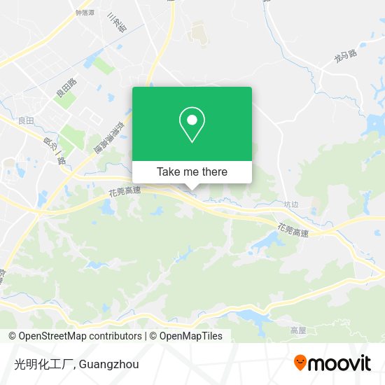 光明化工厂 map