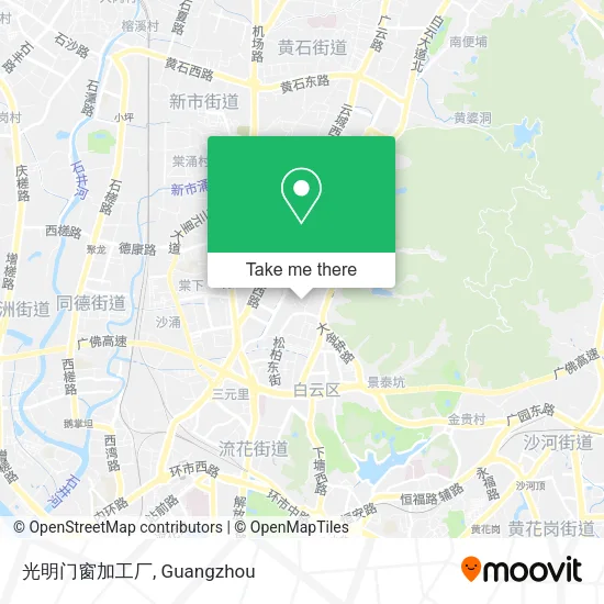 光明门窗加工厂 map