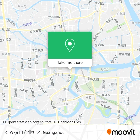 金谷·光电产业社区 map