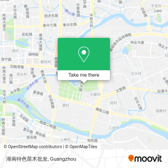 湖南特色苗木批发 map