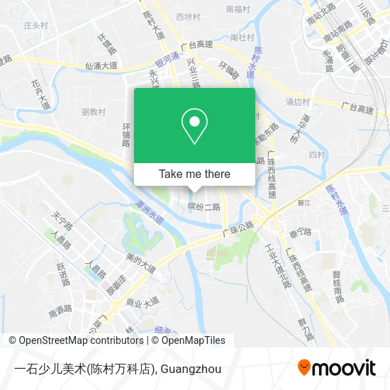 一石少儿美术(陈村万科店) map