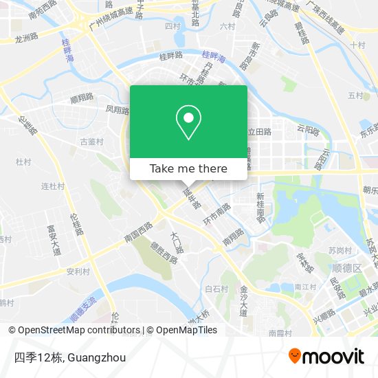 四季12栋 map