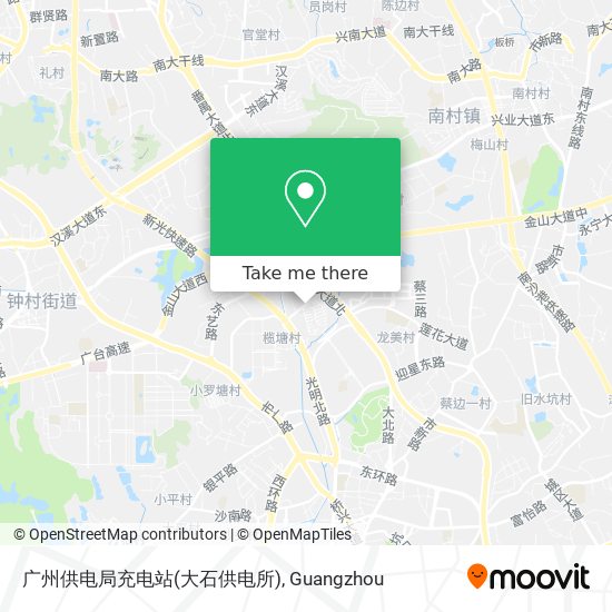 广州供电局充电站(大石供电所) map