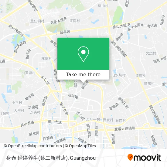 身泰·经络养生(蔡二新村店) map