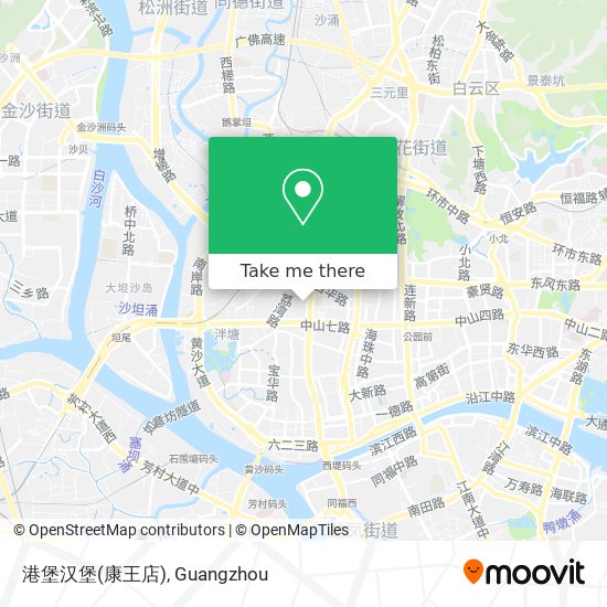 港堡汉堡(康王店) map