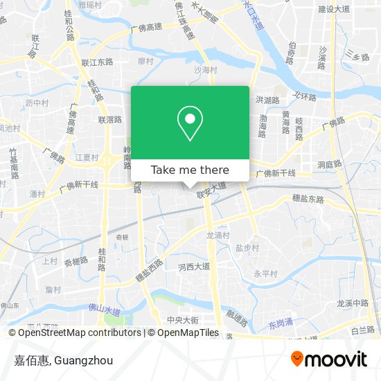 嘉佰惠 map