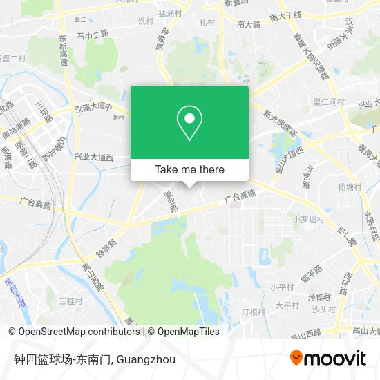 钟四篮球场-东南门 map