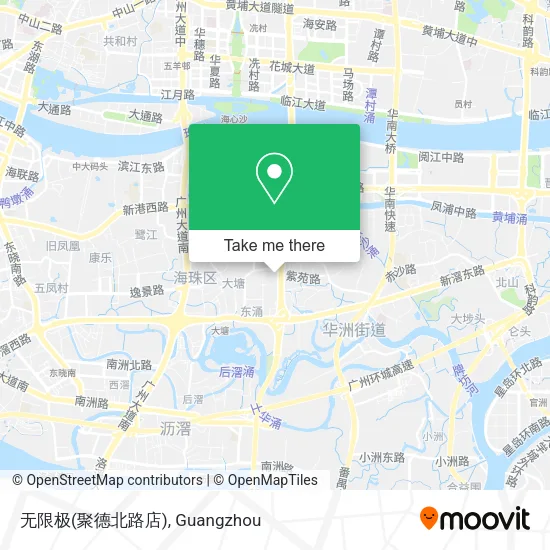 无限极(聚德北路店) map