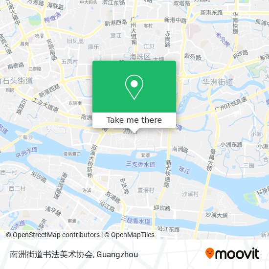 南洲街道书法美术协会 map