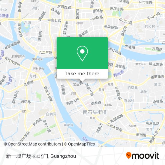 新一城广场-西北门 map