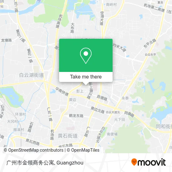 广州市金领商务公寓 map