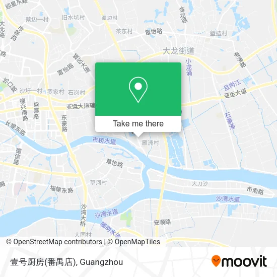 壹号厨房(番禺店) map