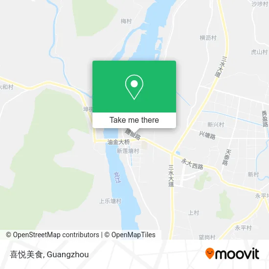 喜悦美食 map