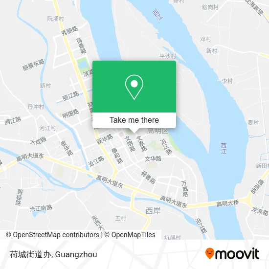 荷城街道办 map