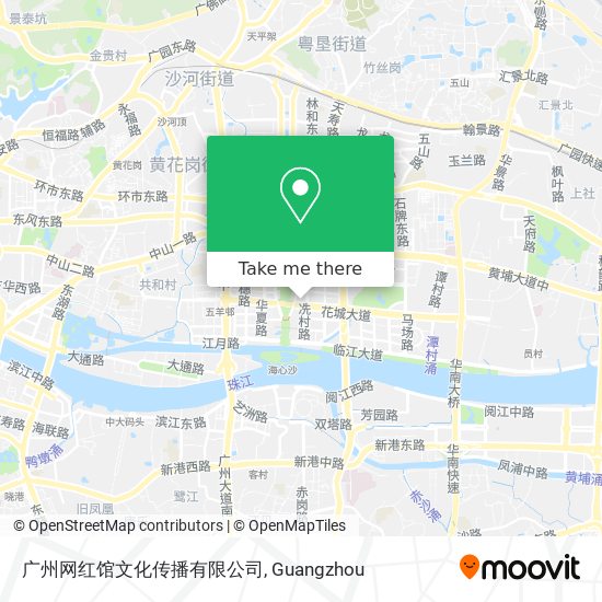 广州网红馆文化传播有限公司 map