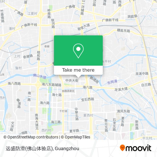 远盛防滑(佛山体验店) map