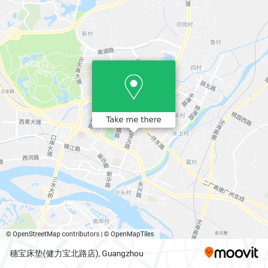 穗宝床垫(健力宝北路店) map