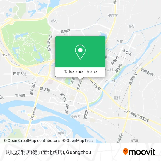 周记便利店(健力宝北路店) map
