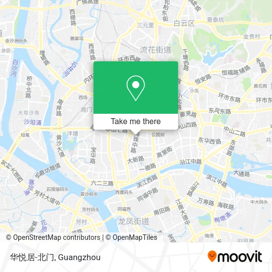 华悦居-北门 map