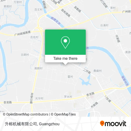 升榕机械有限公司 map
