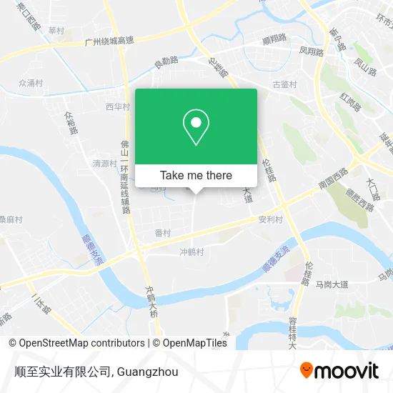 顺至实业有限公司 map