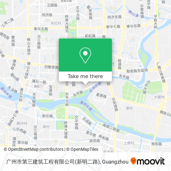 广州市第三建筑工程有限公司(新明二路) map
