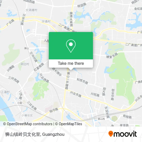 狮山镇岭贝文化室 map