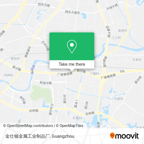 金仕顿金属工业制品厂 map