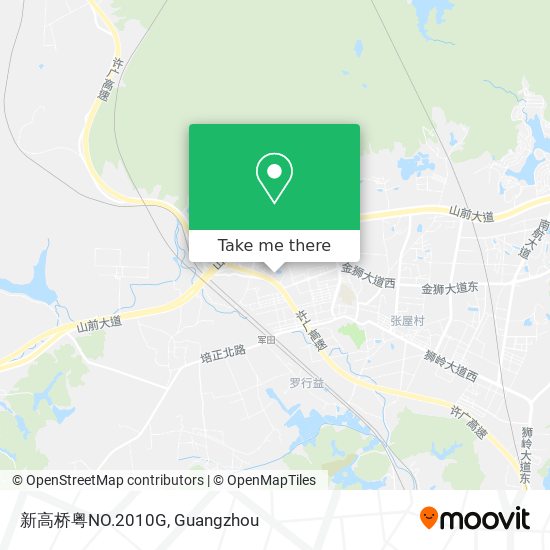 新高桥粤NO.2010G map