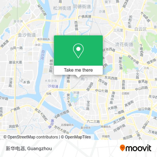 新华电器 map
