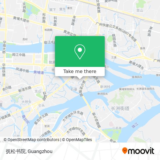 抚松书院 map