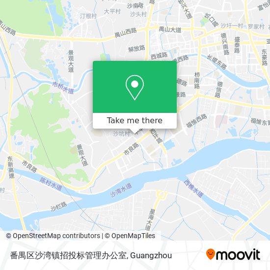 番禺区沙湾镇招投标管理办公室 map