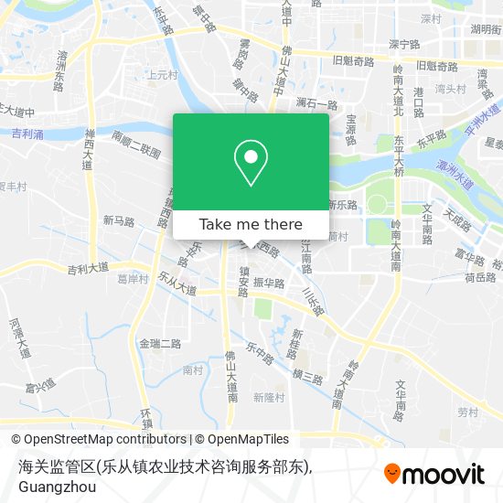 海关监管区(乐从镇农业技术咨询服务部东) map