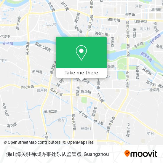 佛山海关驻禅城办事处乐从监管点 map