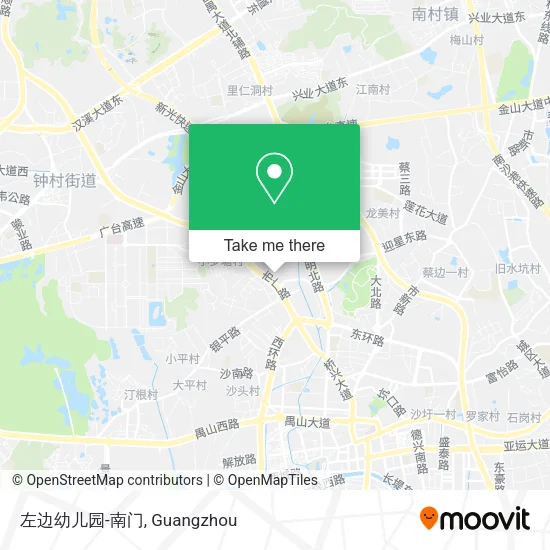 左边幼儿园-南门 map