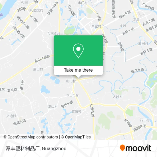 潭丰塑料制品厂 map