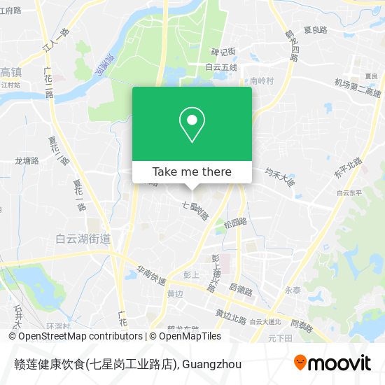 赣莲健康饮食(七星岗工业路店) map