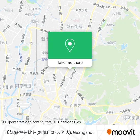 乐凯撒·榴莲比萨(凯德广场·云尚店) map