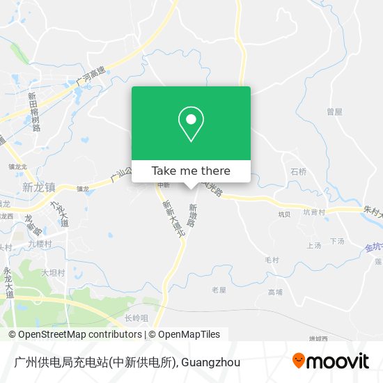 广州供电局充电站(中新供电所) map